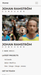 Mobile Screenshot of johanramstrom.com